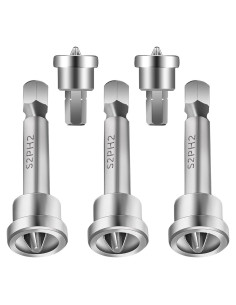 Juego de 5 Puntas de Destornillador Magnéticas EupHHonycs 50mm 25mm