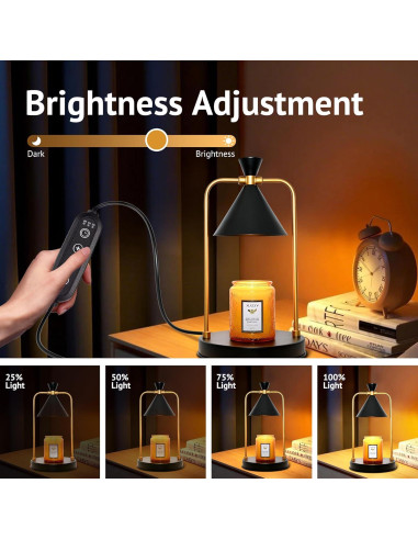 Lámpara Calentadora de Velas XJZJY con Temporizador y Regulador