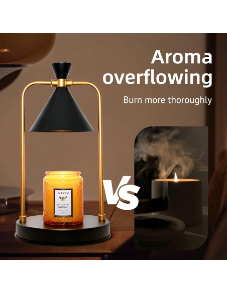 Lámpara Calentadora de Velas XJZJY con Temporizador y Regulador