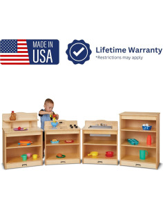 Cocina de Juguete Jonti-Craft 2429JC para Niños Pequeños 2