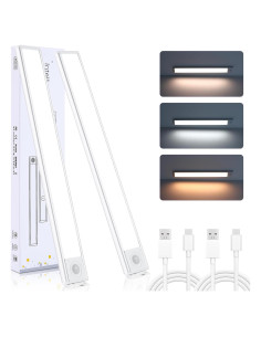 Luces LED Bajo Gabinete EOGOW con Sensor de Movimiento 2000mAh