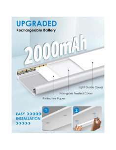 Luces LED Bajo Gabinete EOGOW con Sensor de Movimiento 2000mAh 2