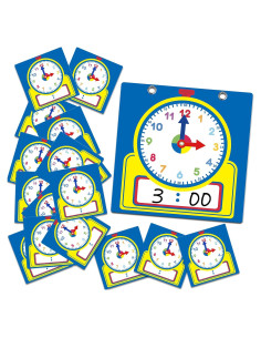 Kit de Reloj de Enseñanza Junkin 25 Piezas para Niños