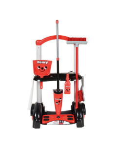 Carro de Limpieza Casdon Henry para Niños - Incluye Accesorios
