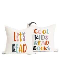 Fundas de Cojín Decorativas Rusenbao 45x45 cm Niña Escolar