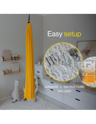 Columpio Sensorial ATA zooz para Niños y Adultos 150x150cm