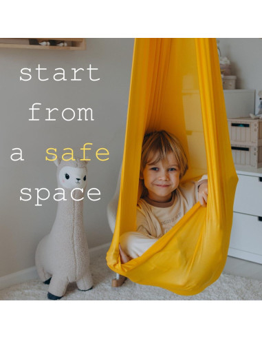 Columpio Sensorial ATA zooz para Niños y Adultos 150x150cm