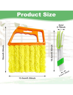 Juego de herramientas de limpieza HAOHOMIO 4 piezas multi-superficie 2