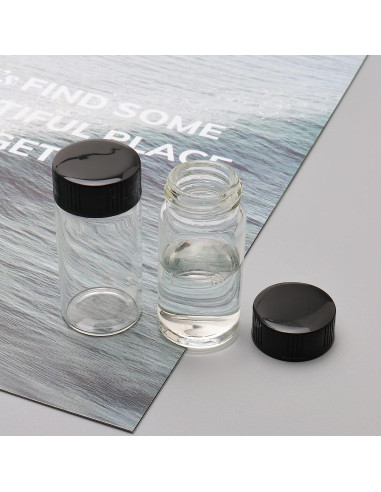 Frasco de Muestra de Vidrio Borosilicato 3ML - 100 Unidades