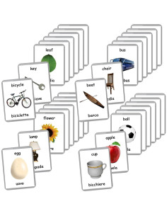 Tarjetas de Flash Bilingües LifeLoLo - 48 Palabras para Bebés 2