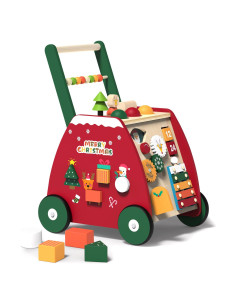 Andador de Madera Multifuncional Himold para Bebés 1-3 Años