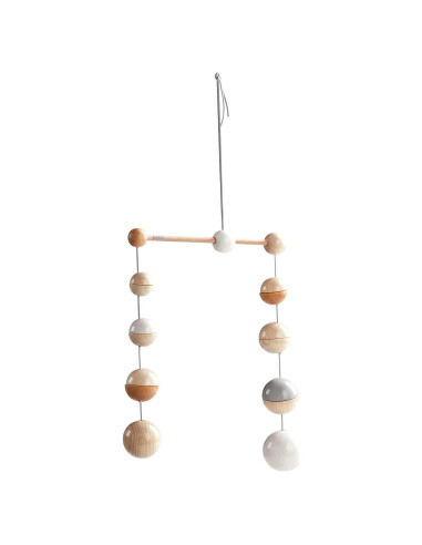 Móvil para Bebés HABA de Madera Natural - 25.4x20.3 cm