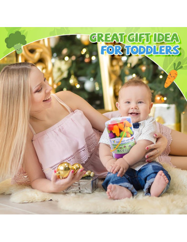 Juego de Emparejamiento de Verduras TSYAN - Juguete Educativo 3+