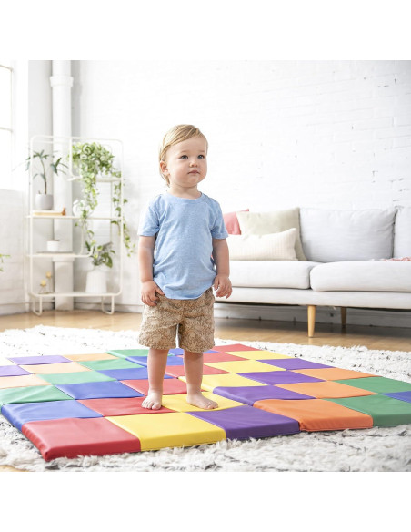 Alfombra de Actividad ECR4Kids SoftZone Patchwork 147x147cm