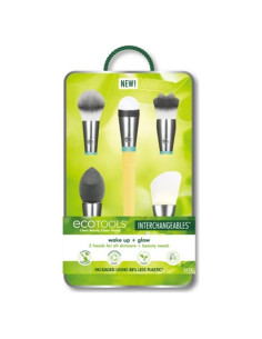 Set de Brochas de Maquillaje EcoTools Despierta y Brilla - 6 Piezas