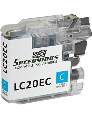 Cartucho de Tinta Compatible Brother LC20E Super Alta Capacidad - 10 Piezas