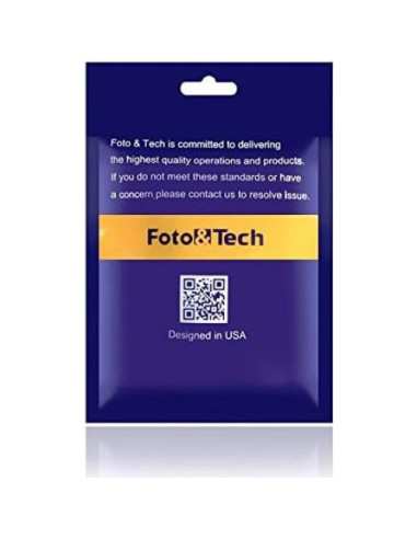 Adaptador Tornillo Macho 1/4" a 3/8" Foto&Tech Metal