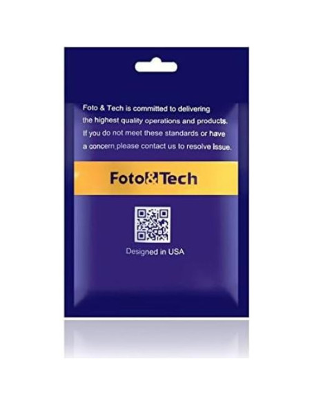 Adaptador Tornillo Macho 1/4" a 3/8" Foto&Tech Metal