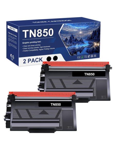 Cartucho de Tóner Alto Rendimiento TN-850 TN-820 para Brother