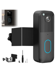 Soporte para timbre Blink 2025 sin perforaciones - Negro