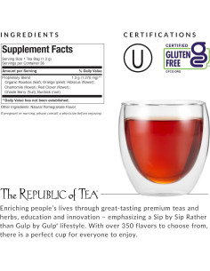 Té Herbal Get Gorgeous The Republic of Tea 36 Cuentos Detox 2