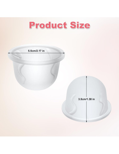 BOXOB 2 Piezas Diafragmas Silicona Bomba Leche Zomee Motif