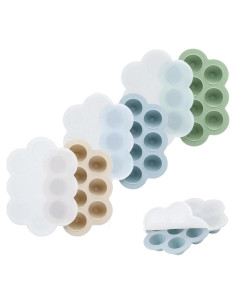 Bandeja de Silicona para Bebés PandaEar 3 Pack - 10 Compartimentos