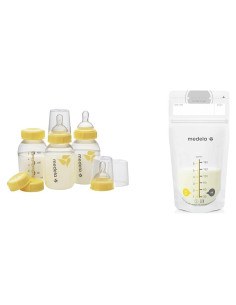 Botellas de Almacenamiento de Leche Materna Medela 150ml - Paquete de 3