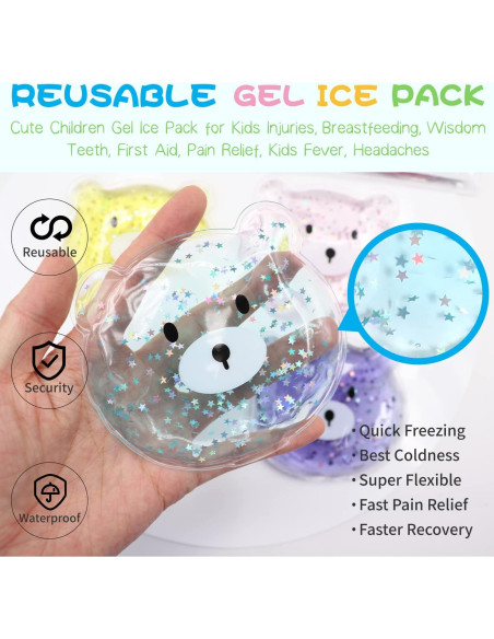 Paquete de Hielo Reutilizable para Niños Herb Life - 4 Pcs