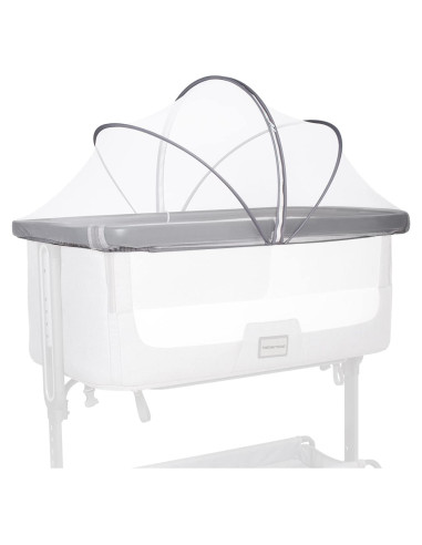 Cubierta de Cuna Beberoad Love Antimosquitos 99x56 cm Blanca