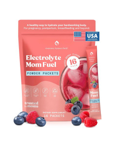Bebida Electrolítica Mommy Knows Best - Hidratación Mamás 16 Unidades