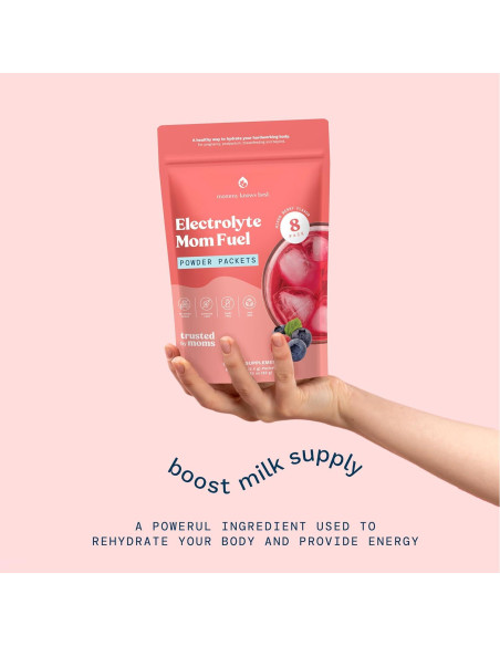 Bebida Electrolítica Mommy Knows Best - Hidratación Mamás 16 Unidades