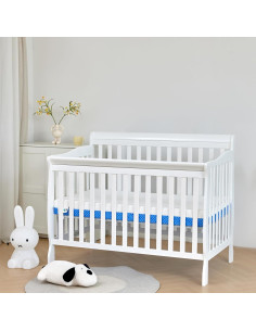 Colchón de Cuna ASANEST Viscoelástico Doble Cara 132x69.85cm 2