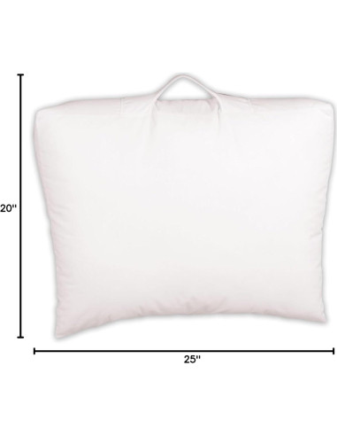 Almohada Elevada Leachco Swankle Cuña Blanca 50.8x63.5 cm