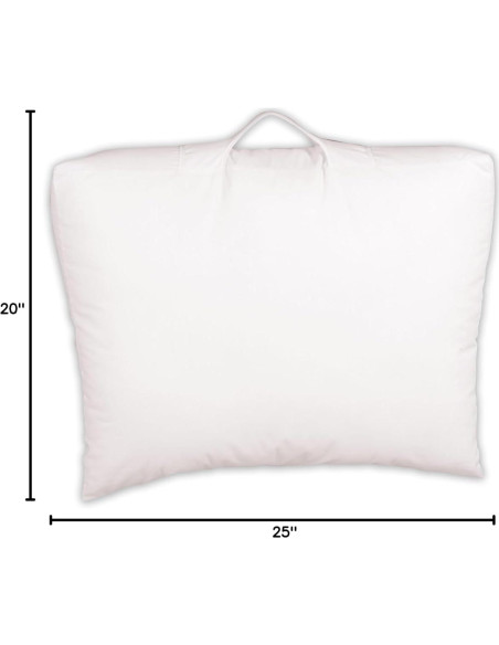 Almohada Elevada Leachco Swankle Cuña Blanca 50.8x63.5 cm