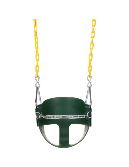 Columpio de medio cubo para niños Eastern Jungle Gym - Verde Columpio de medio cubo para niños Eastern Jungle Gym - Verde