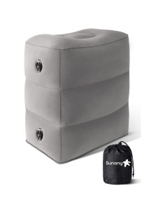 Cojín Inflable de Viaje Sunany para Descanso de Pies - Ajustable