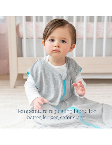 HALO Sleepsack Ideal Temp Manta Bebé TOG 1.0 Gris Grande