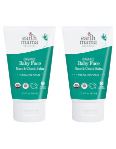 Bálsamo Orgánico para la Cara y Mejillas Earth Mama 59.15 ml 2-Pack