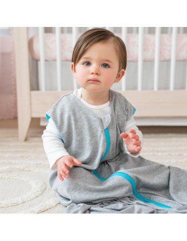 HALO Sleepsack Ideal Temp Manta Bebé TOG 1.0 Gris Grande