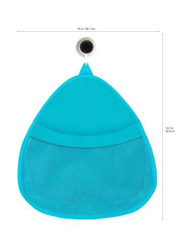 Colgador de Juguetes de Baño 3 Sprouts Morsa - Organizador Espacioso