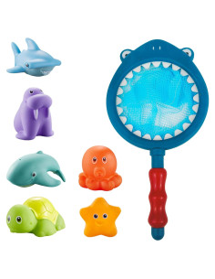 Juguetes de baño OLRMA Animales Marinos Flotantes 6 Piezas