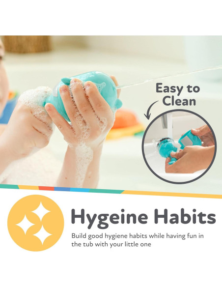 Juguete de Baño Nuby Chorro Delfín con Bolas Splash 10+M