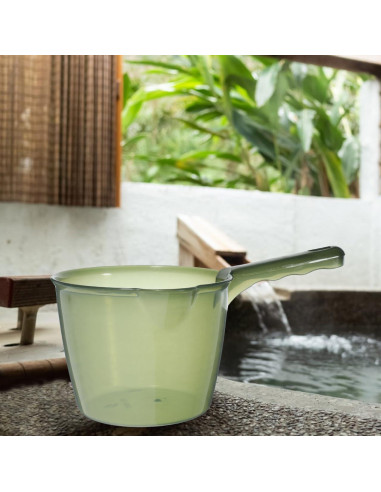 Cucharón de Agua de Plástico Alipis 24x14.5cm para Baño