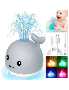 Juguete de Baño Ballena TFS TOP-FANS Iluminado 6-12 Meses 2