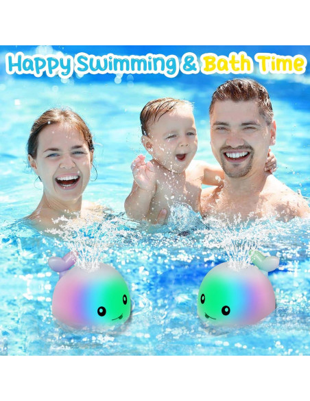 Juguete de Baño Ballena TFS TOP-FANS Iluminado 6-12 Meses