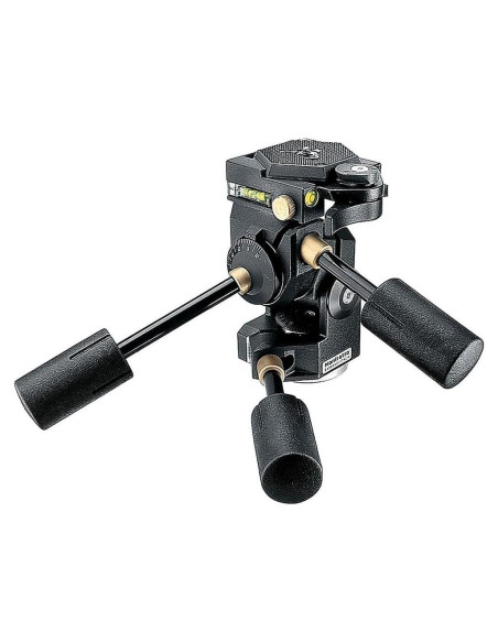 Cabezal de trípode Manfrotto 229 3D Super Pro 12kg liberación rápida