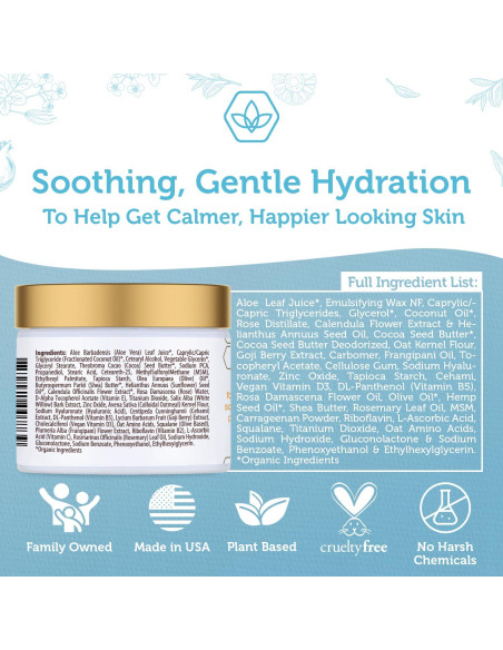 Crema de Caléndula Era Organics para Bebés 56.7g - Hidratante Suave Crema de Caléndula Era Organics para Bebés 56.7g - Hidratante Suave