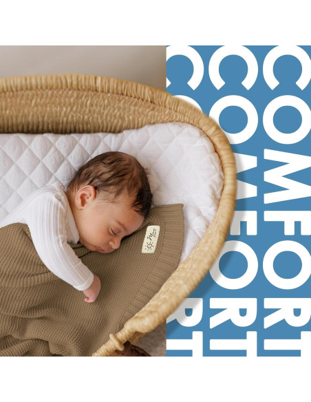 Mantas de Algodón Mini Yoo 100% Suaves para Bebés 2 Piezas Mantas de Algodón Mini Yoo 100% Suaves para Bebés 2 Piezas