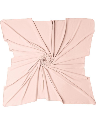 Manta de Recepción para Bebé Niña Konssy Rosa Milenial 81x81cm